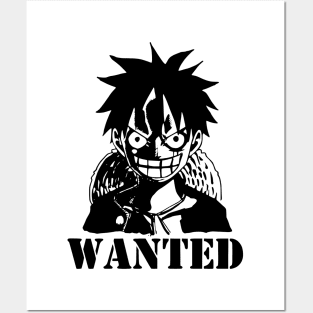 one piece anime - luffy Posters and Art